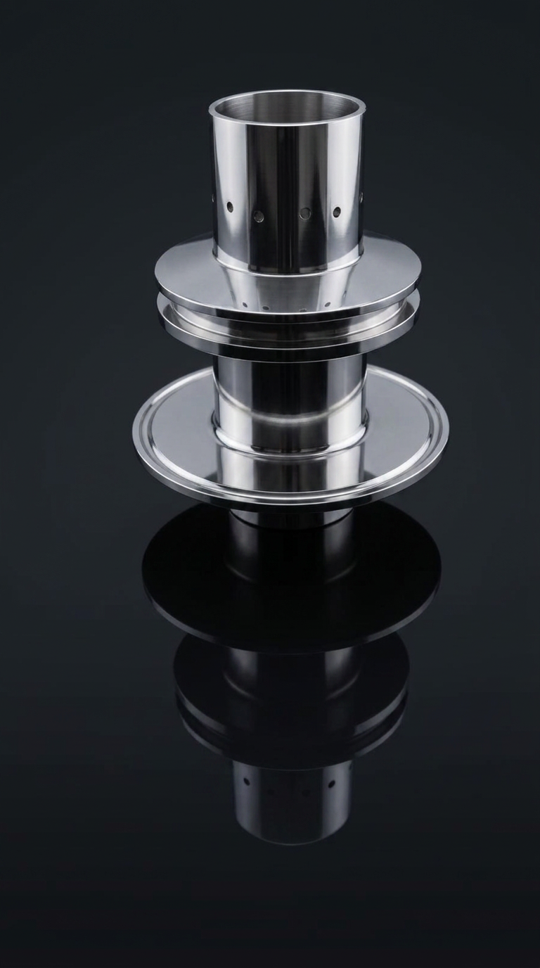 SS316L CIP spray ball machined by Adit Turntech